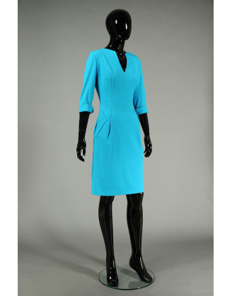 Платье Stella Di Mare 804-14-голубой